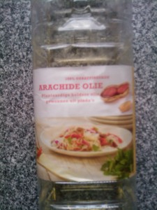 Arachide olie (pinda olie)